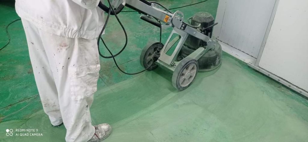 Pintura suelo industrial